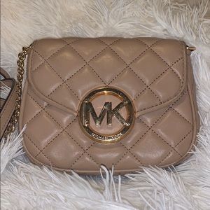 Michael Kors Fulton Quilted-Leather Crossbody Bag